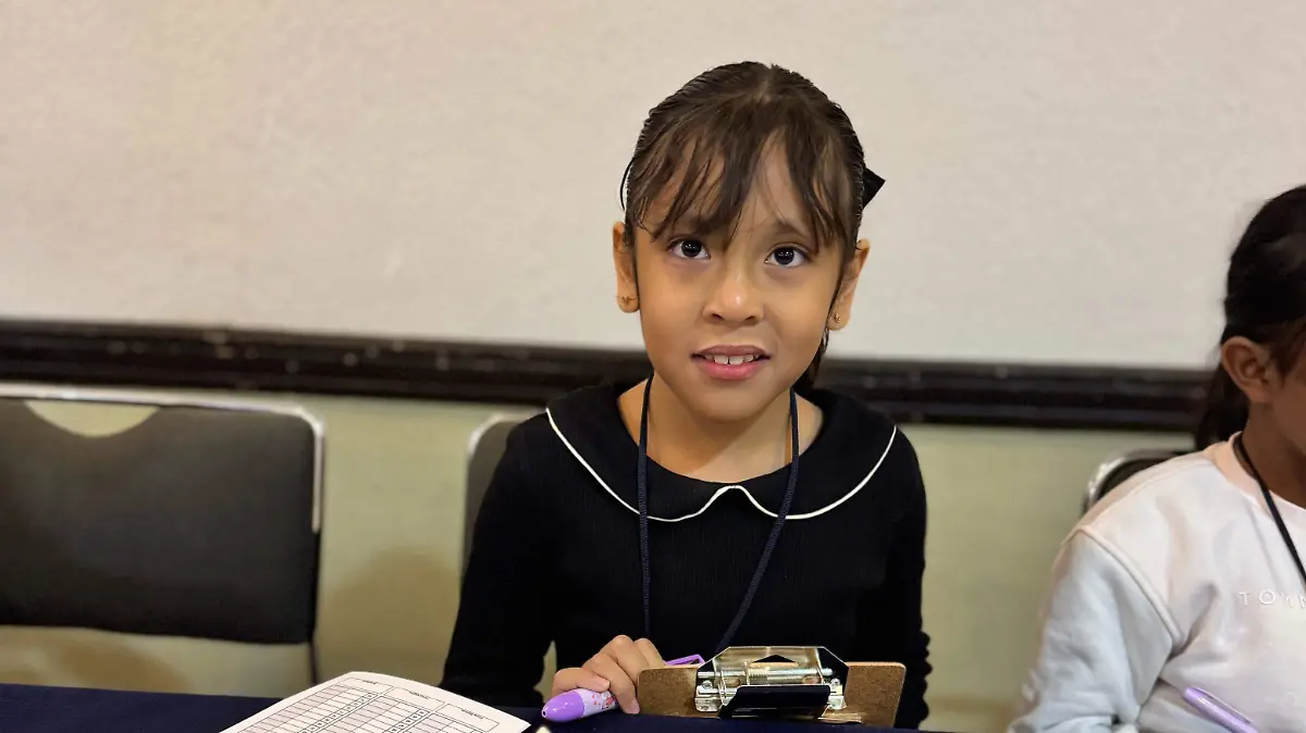 Mailén, de 8 años representará a México en torneo internacional de ajedrez