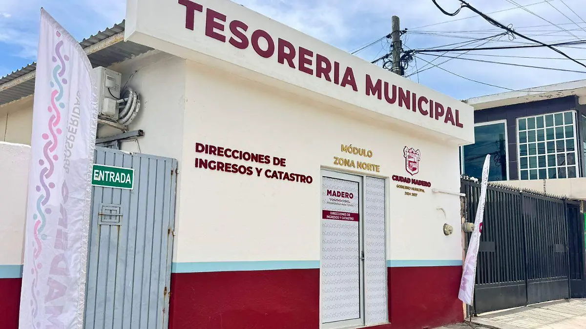Nuevo módulo de la Tesorería Municipal en la zona norte