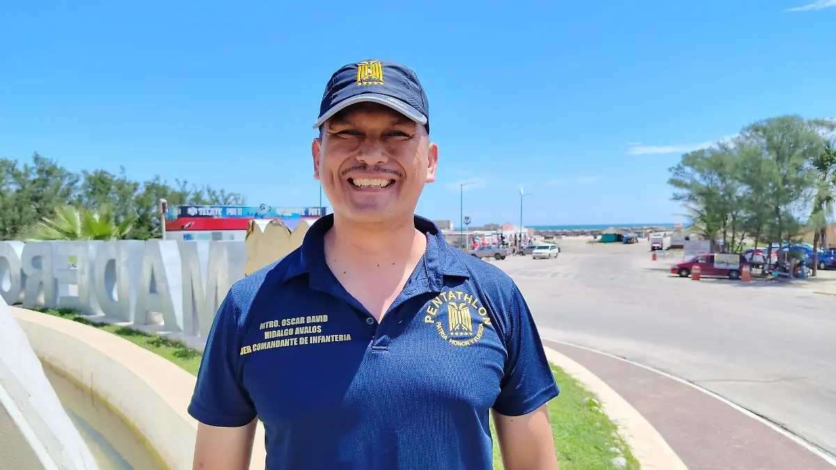 Óscar Hidalgo es el responsable del contingente que participará en la competencia nacional a desarrollarse en el sur de Tamaulipas