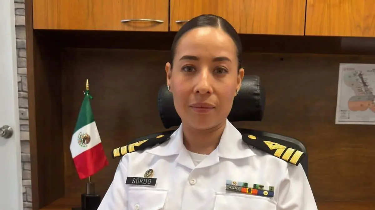 La capitana Claudia Hernández Sordo será la directora de Marina Mercante