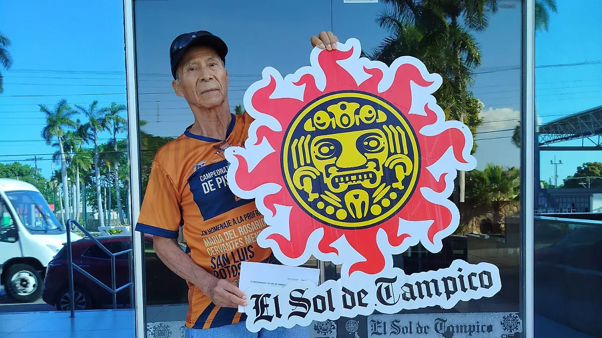 Con 76 años de edad, Javier Terrones, desde Altamira, formará parte de la distancia de los 10 kilómetros