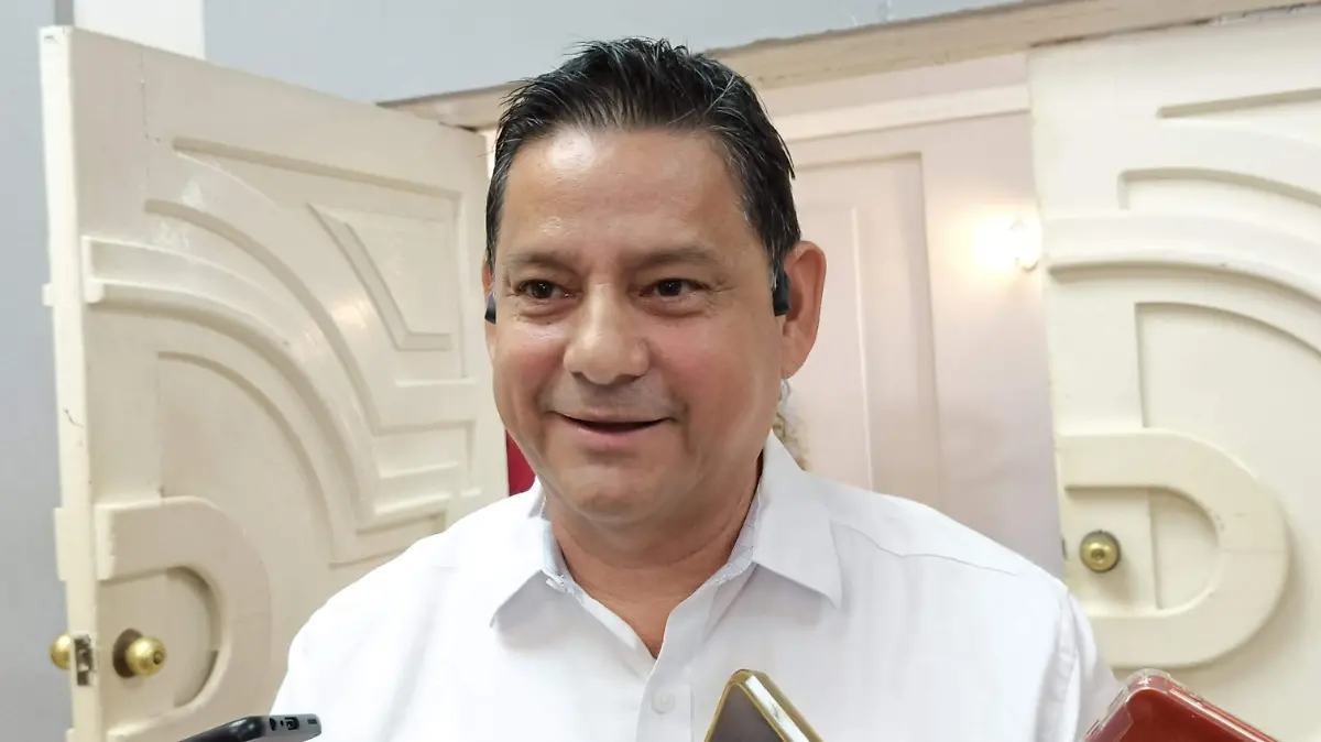 El titular de la Secretaría de Obras Públicas de Tampico, Rogelio Ontiveros Arredondo