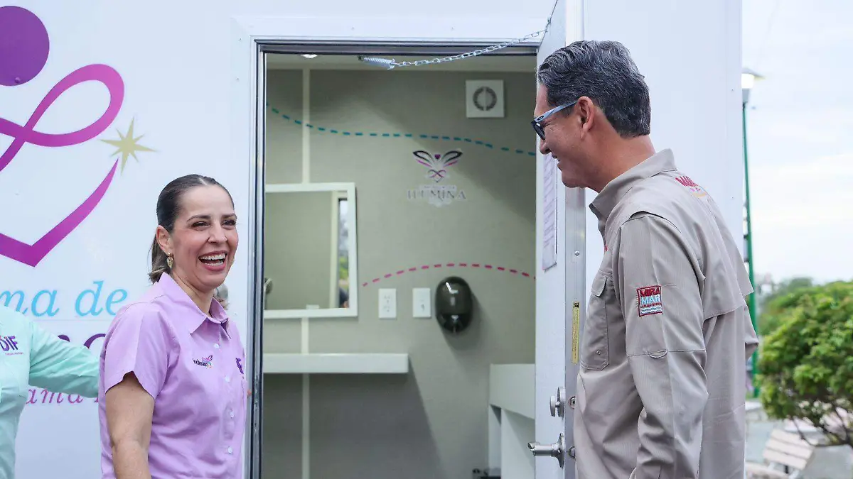 Buscan impulsar, con esta cabina, la lactancia materna en Ciudad Madero