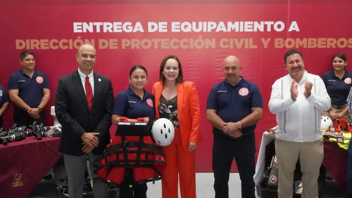 Refuerzan a Bomberos de Nuevo Laredo con moderno equipo especializado