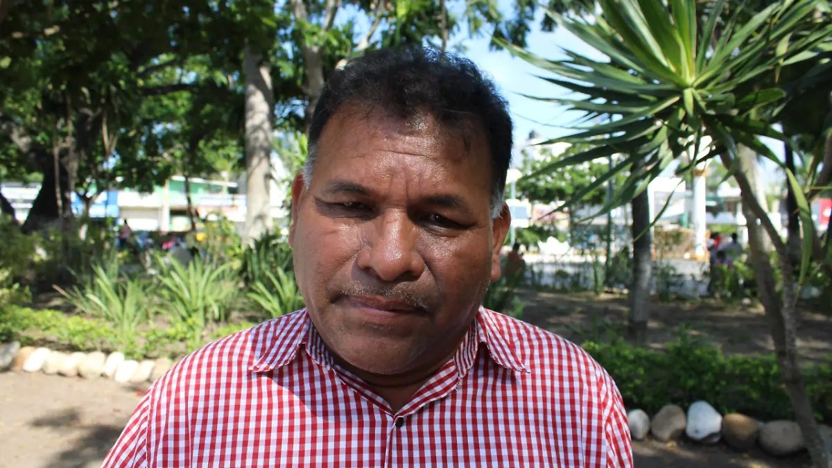 José Enríquez Reyes, dirigente del Comité Municipal Campesino en Altamira