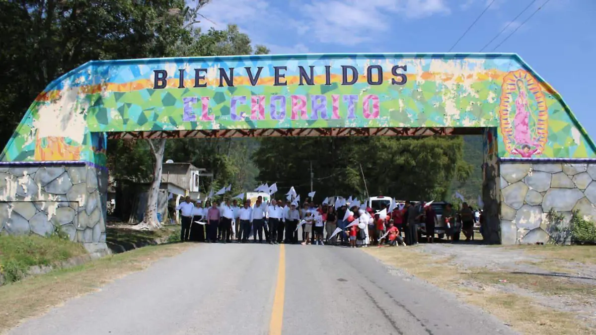 Entre rezos y aplausos fue recibida la Virgen en El Chorrito, en Tamaulipas 