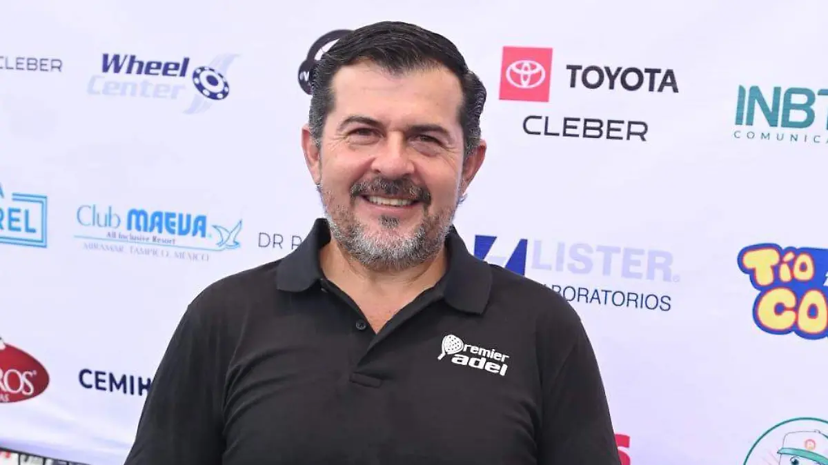 Eduardo Enríquez, cabeza principal del comité organizador del torneo Premier Pádel Tampico MZE