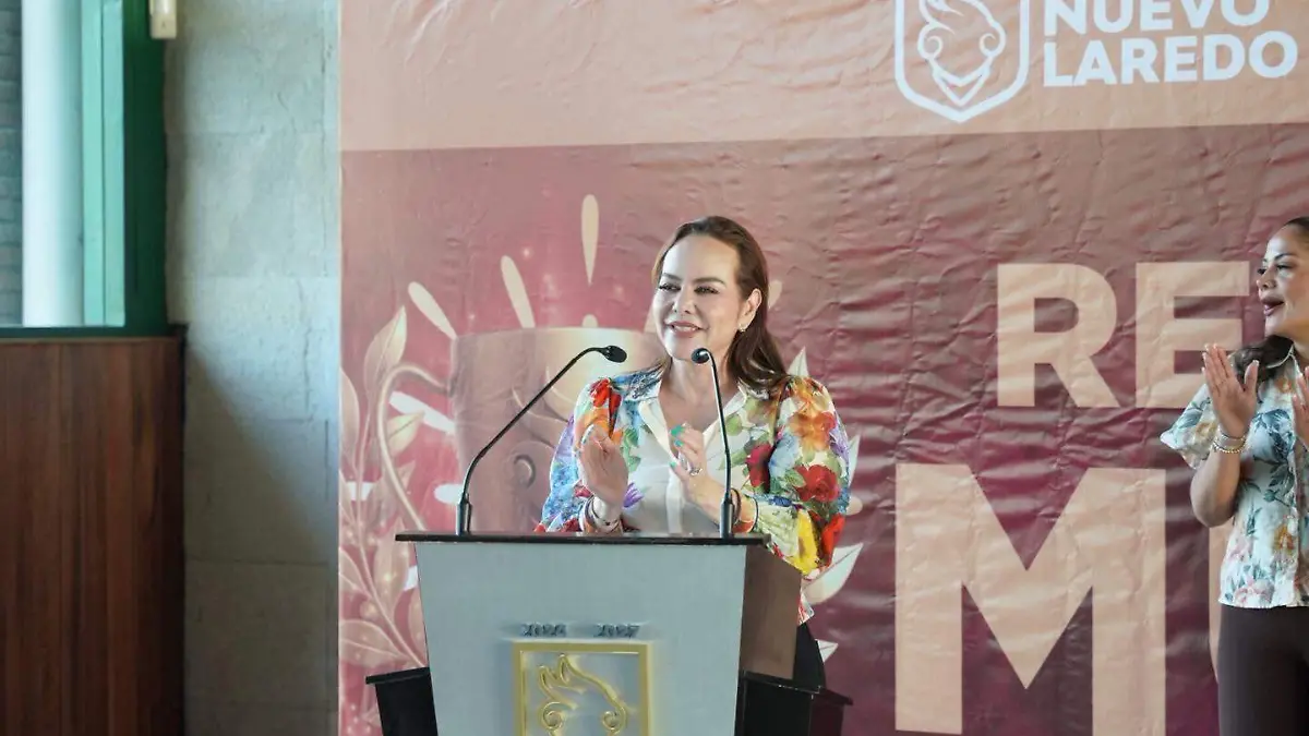 La presidenta municipal de Nuevo Laredo reafirmó su compromiso con el impulso al talento joven