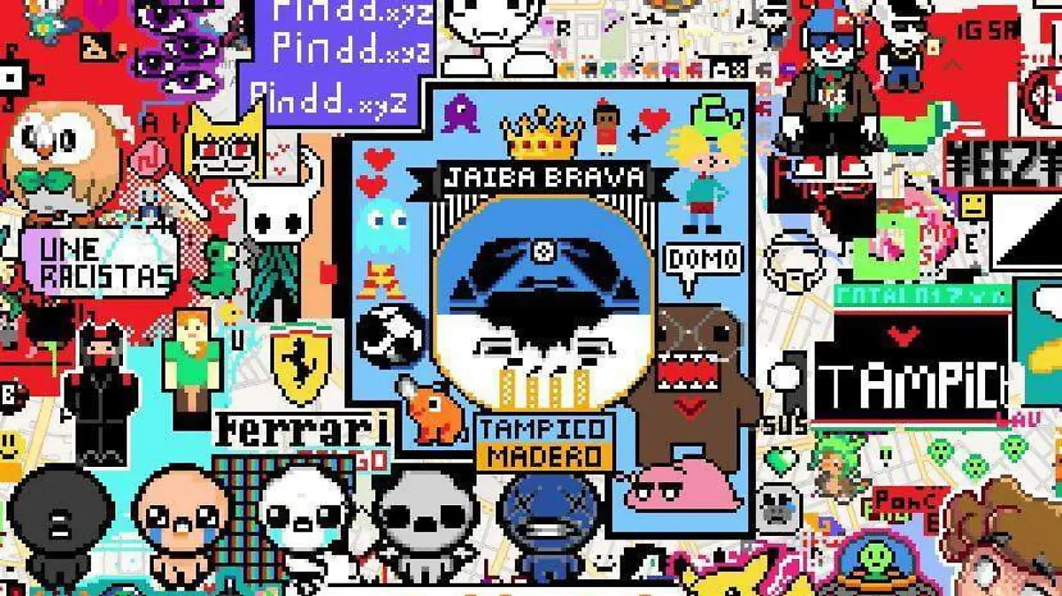 WPlace, el mapa digital donde Tampico y Madero se llenan de cocodrilos, aliens y la Jaiba Brava