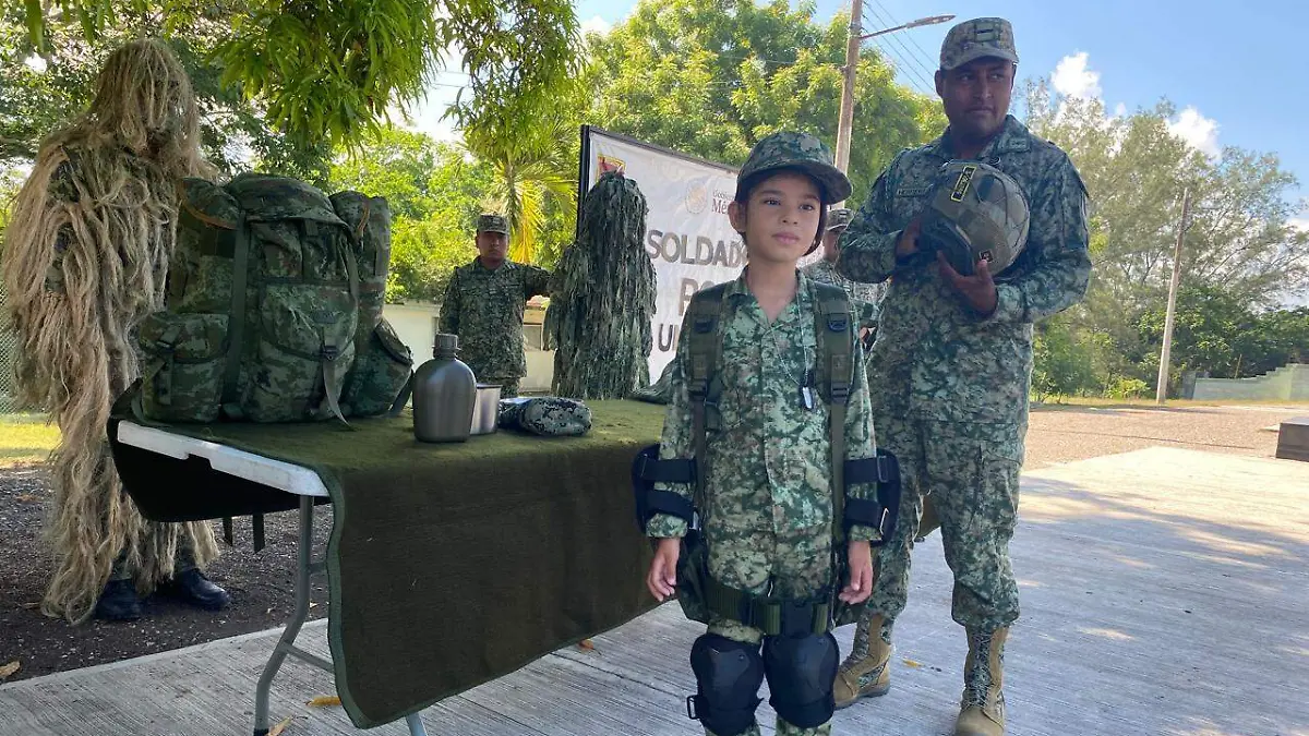 Fortalece el Ejército Mexicano los lazos con la comunidad con este tipo de programas