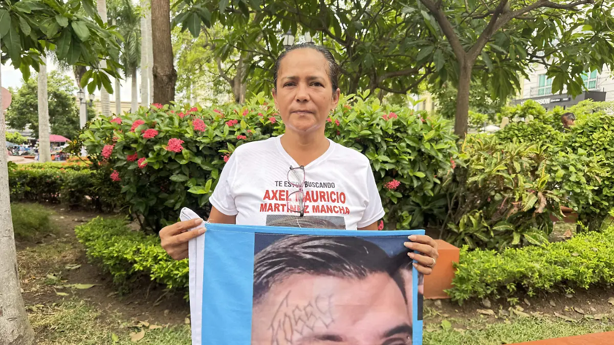 Elizabeth Mancha, presidenta del colectivo Unidos de Corazón Hasta llegar a Ti en el sur de Tamaulipas