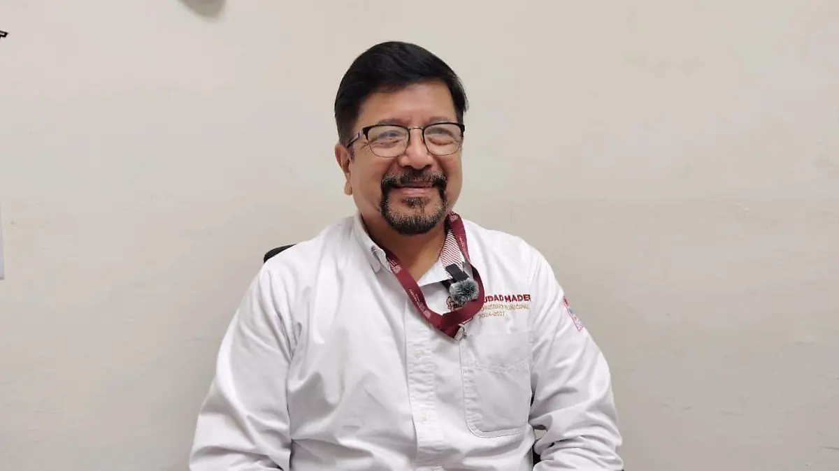 Héctor Ortega, titular de la Dirección del Adulto Mayor en Ciudad Madero