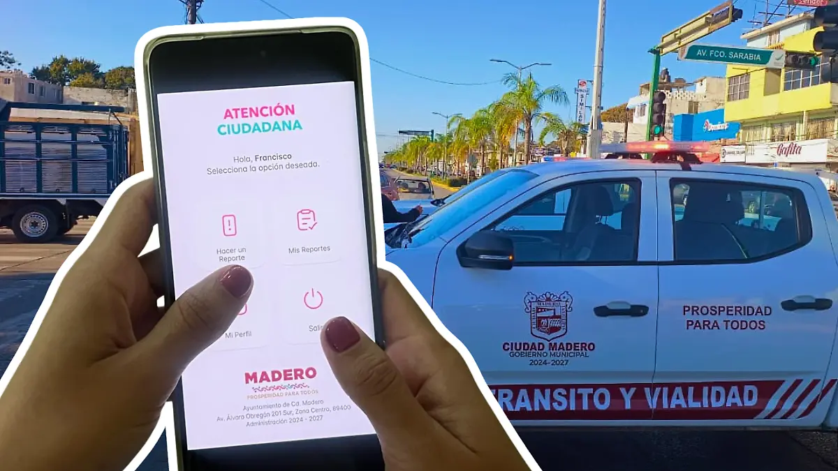 La app municipal de Ciudad Madero incluirá opción para reportar carros abandonados Estefanía Palomeque y Juan Hernández