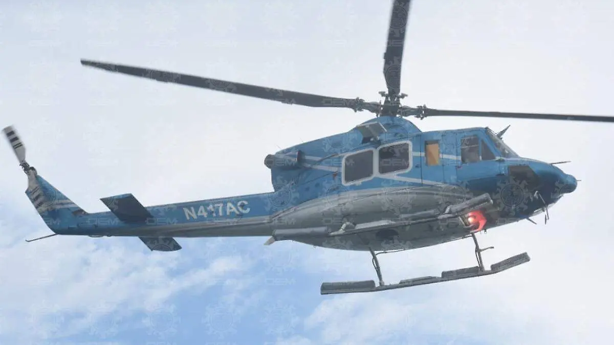 Según FlightAware, el helicóptero matrícula N417AC es un Bell 412 bimotor cuyo último registro fue el lunes cerca de Brownsville