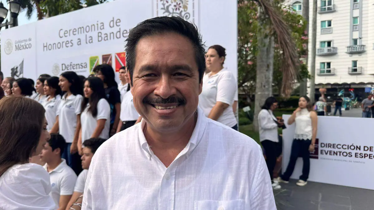 Rogelio Pérez, coordinador del Sindicato Nacional de Trabajadores de la Educación (SNTE) en Tampico