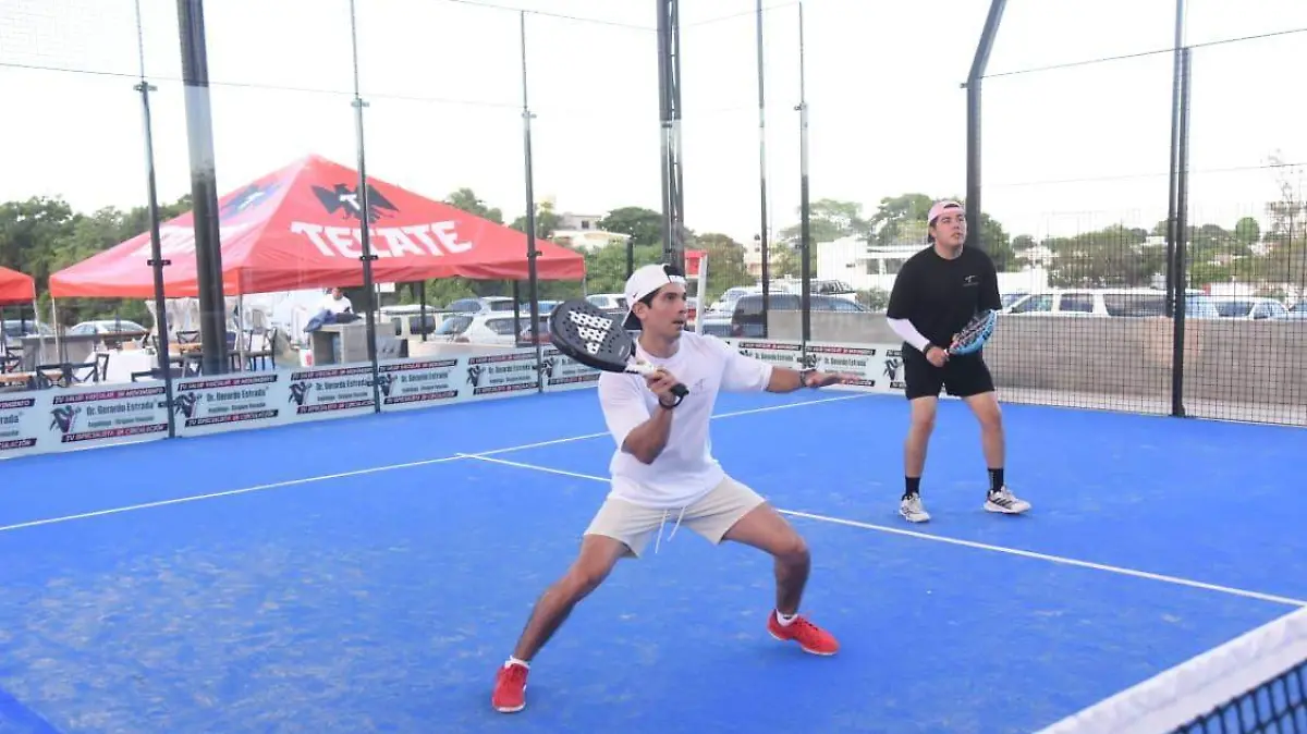 Gran respuesta en el primer día del Torneo Premier Pádel Tampico MZE 2025