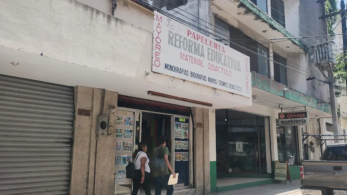 Las papelerías, comercios minoristas, presentan una caída de las ventas en el sur de Tamaulipas