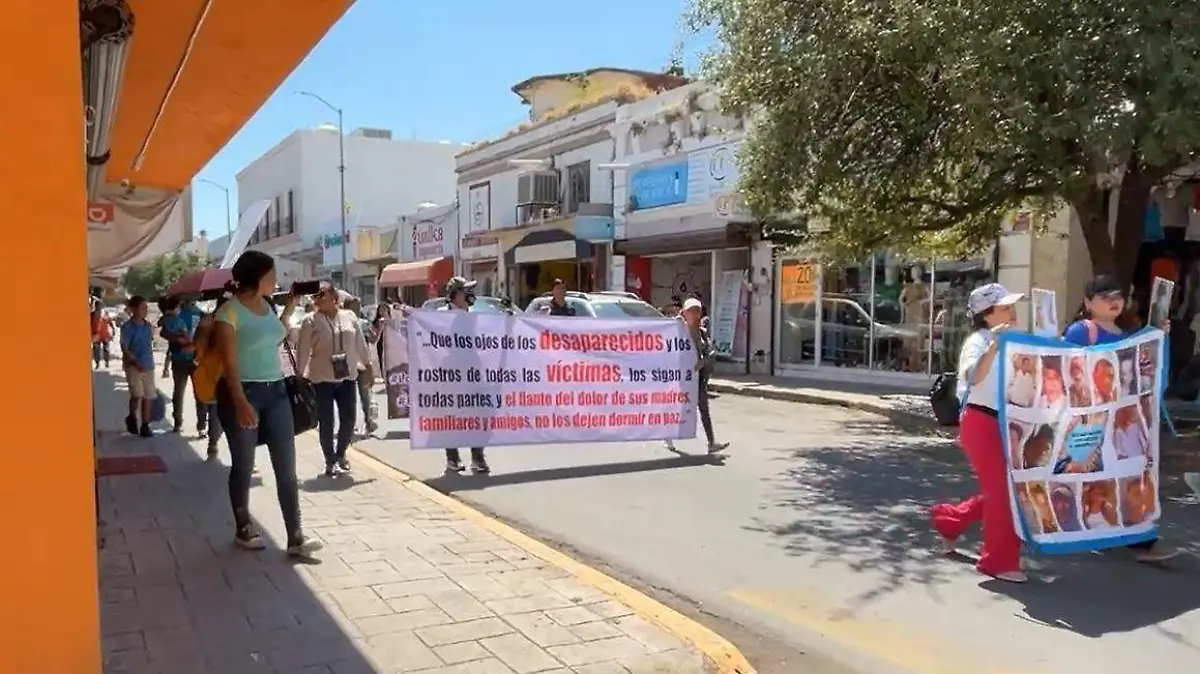 En Ciudad Victoria se reclamó el asesinato de las madres buscadoras
