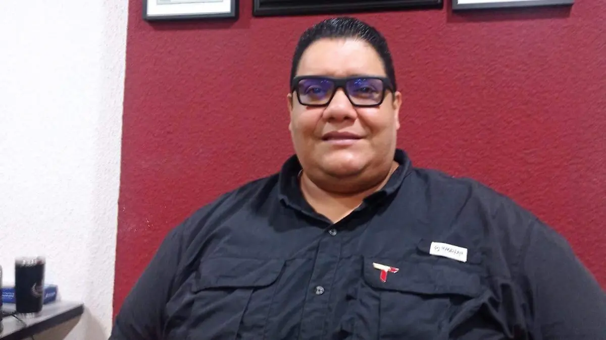 Carlos Joan Castillo Sánchez, jefe de la Oficina del Registro Civil Segunda en Tampico