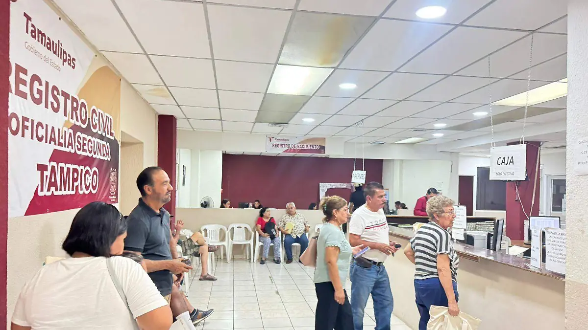 Oficialía Segunda de Tampico registra alta cifra de parejas interesadas en casarse en diciembre