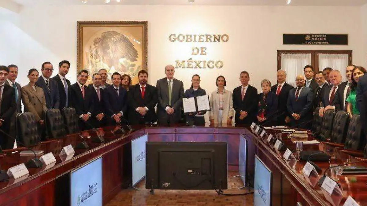 Se reunieron empresarios gasolineros con la presidenta Claudia Sheinbaum