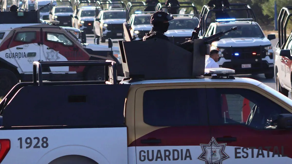 continúan las persecuciones y tiroteos en Matamoros, Tamaulipas SSPT Archivo