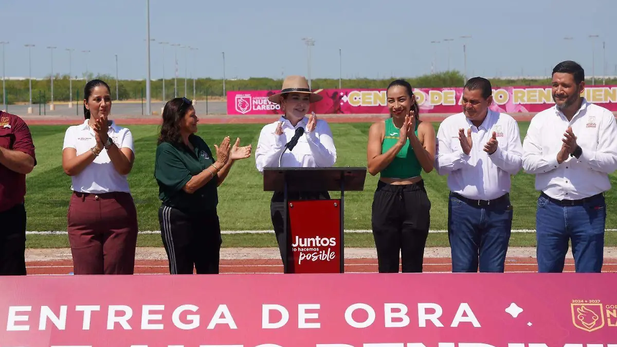 La alcaldesa Carmen Lilia Canturosas inauguró el nuevo Centro de Alto Rendimiento Deportivo en Nuevo Laredo