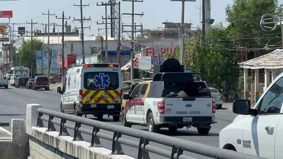 Guardia Estatal y equipos de emergencia trabajaron juntos para preservar la integridad física de los implicados
