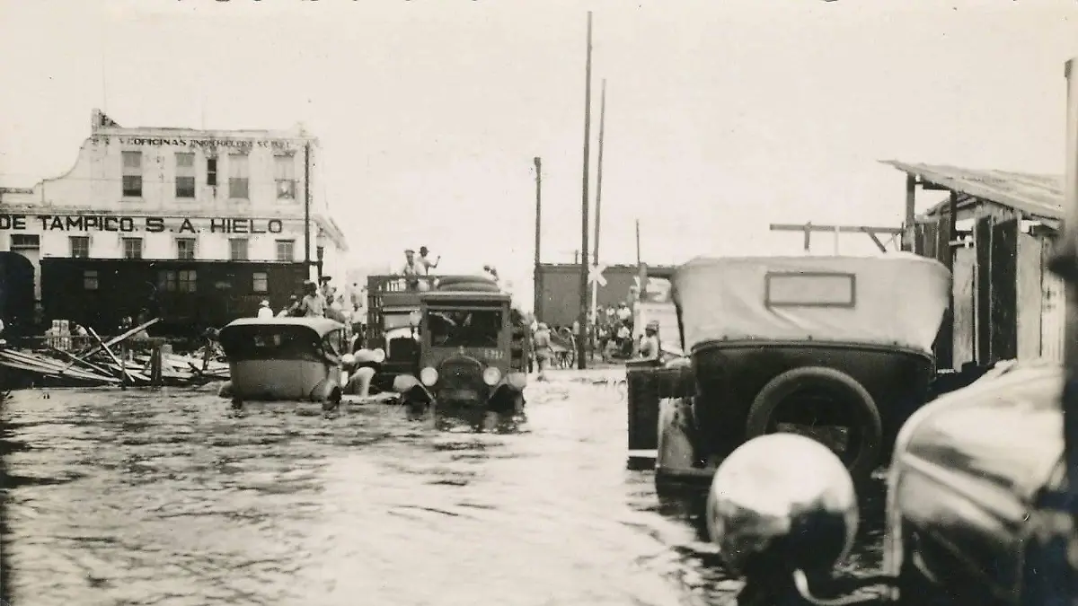 En 1933 se registró una inundación inédita en la zona sur de Tamaulipas