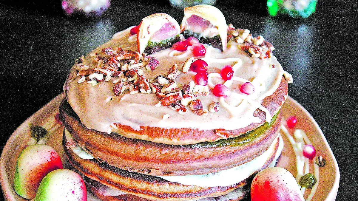 Los colores verde, blanco y rojo están presentes en el platillo 100% mexicano