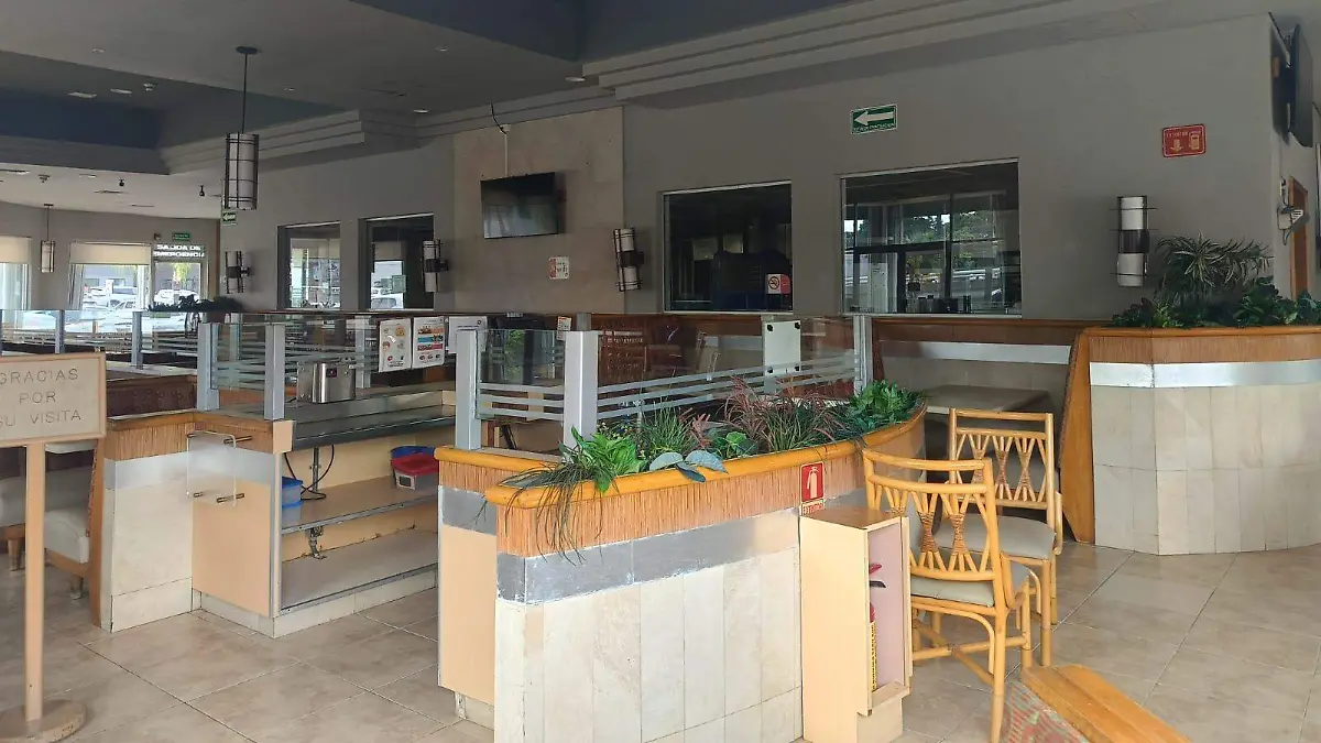 La sucursal de Vips frente al aeropuerto cierra sus puertas definitivamente