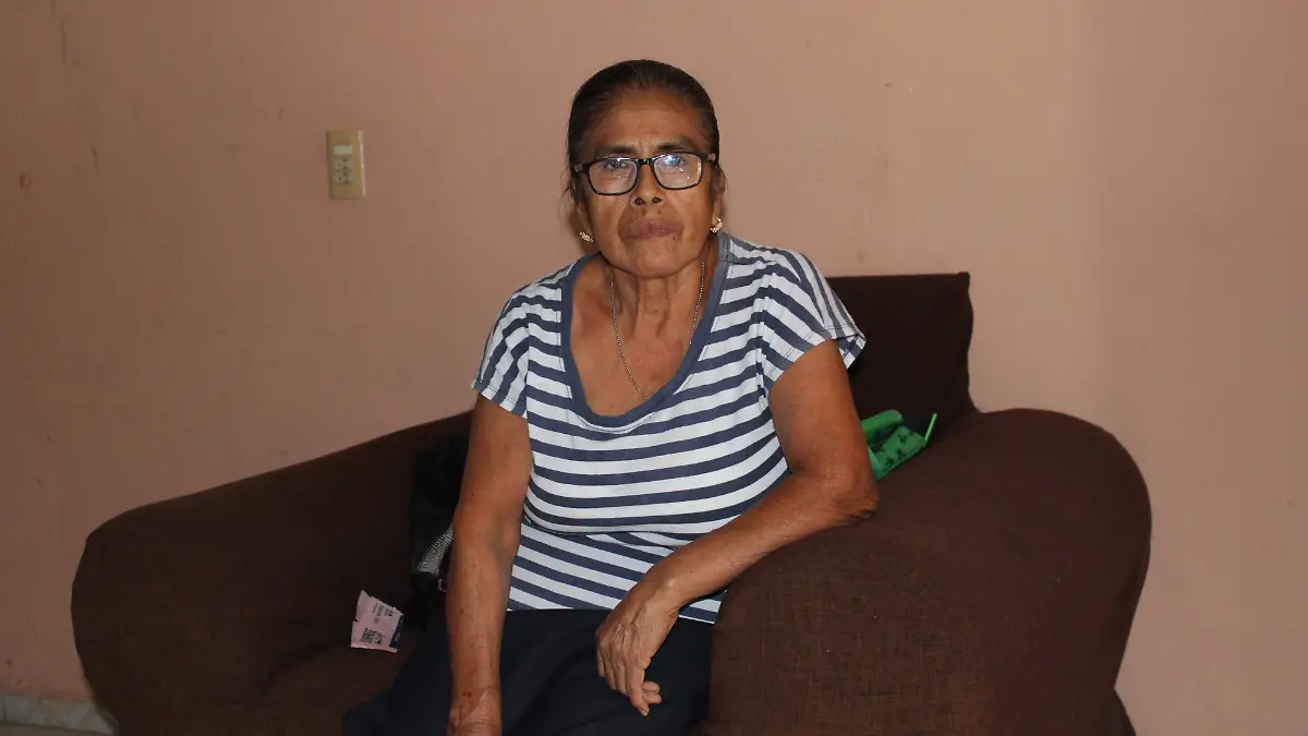 La señora María Concepción Hernández, fue una de las victimas 