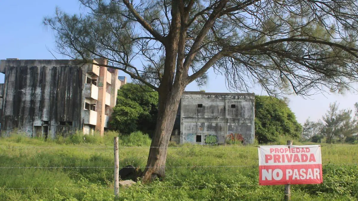 Como "propiedad privada" aparece ahora el Hospital Naturista