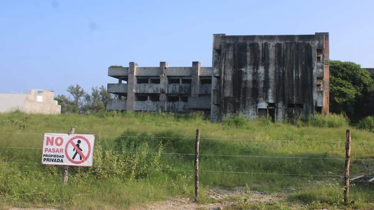 Ya no existe acceso libre al inmueble ubicado en Playa Miramar, Ciudad Madero
