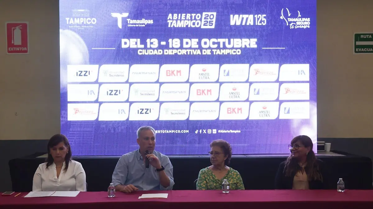 Anuncian el Abierto Tampico 2025