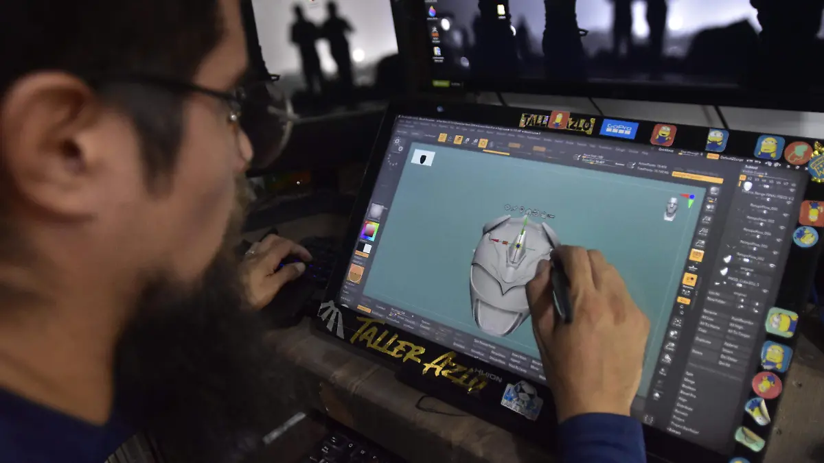 La especialización de este trabajo fue totalmente autodidacta 