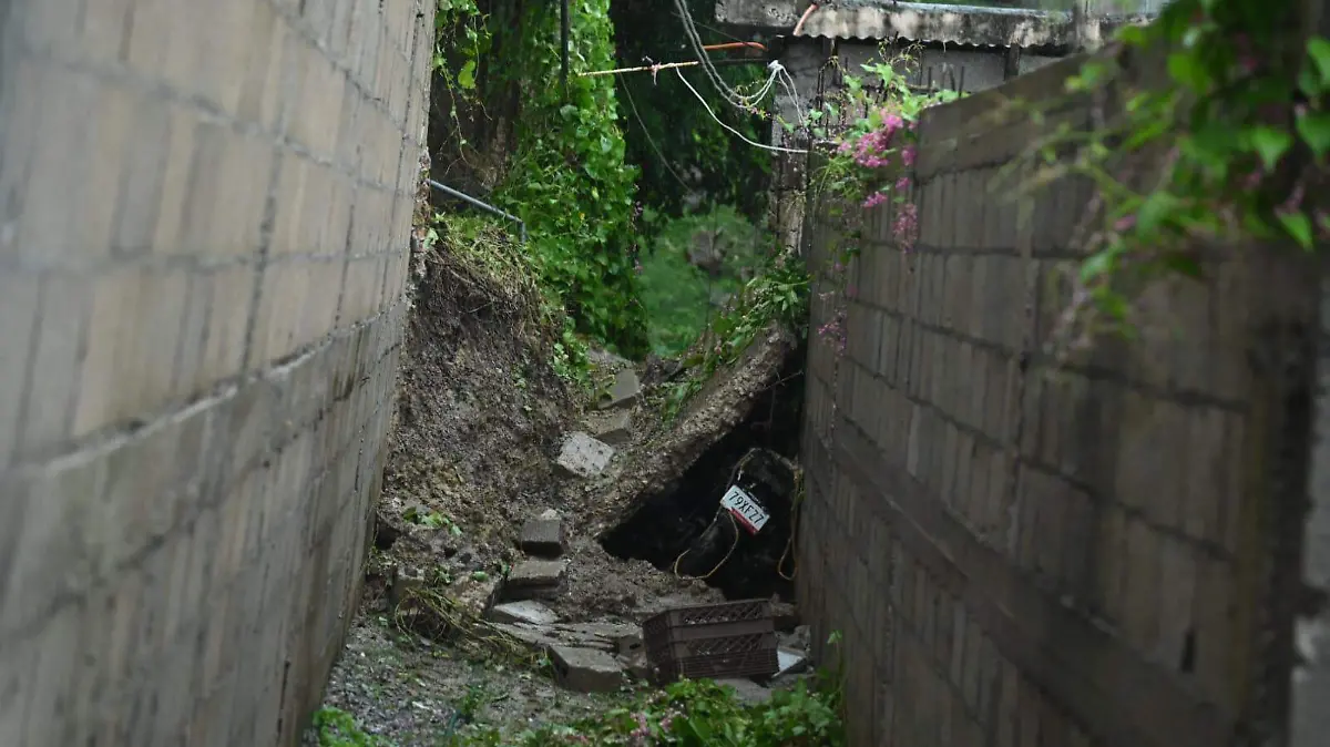 Barda colapsada Tampico