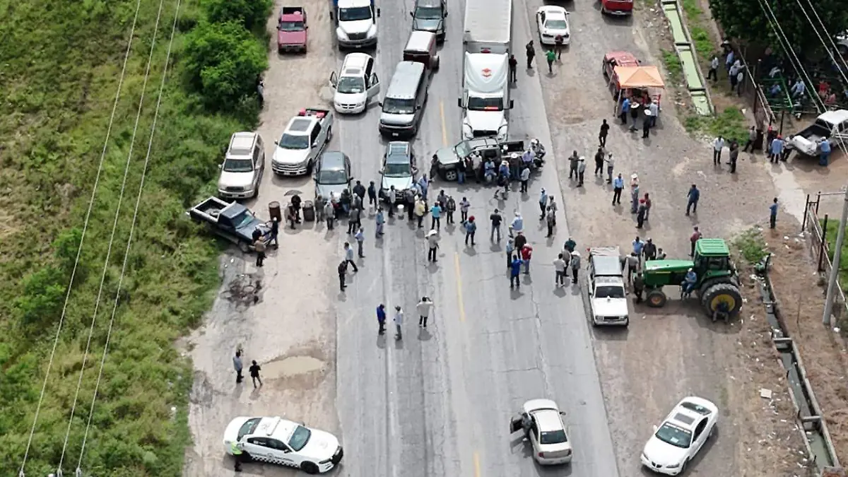 Productores Tamaulipas protesta