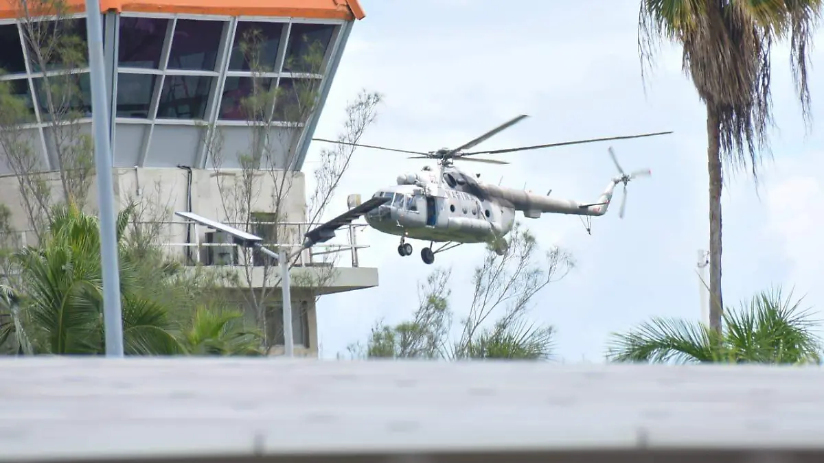 Secretaría de Marina instala puente aéreo en Tamaulipas José Luis Tapia