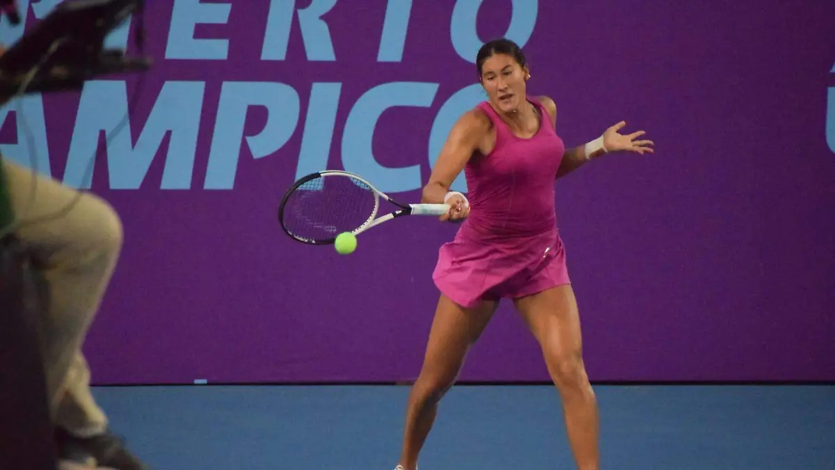 Cadence Brace de Canadá es una de las semifinalistas del Abierto Tampico 2025