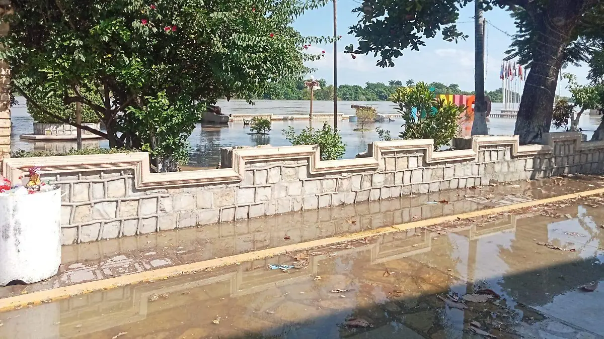 Refugios listos y vigilancia activa en Pánuco ante posible repunte del río