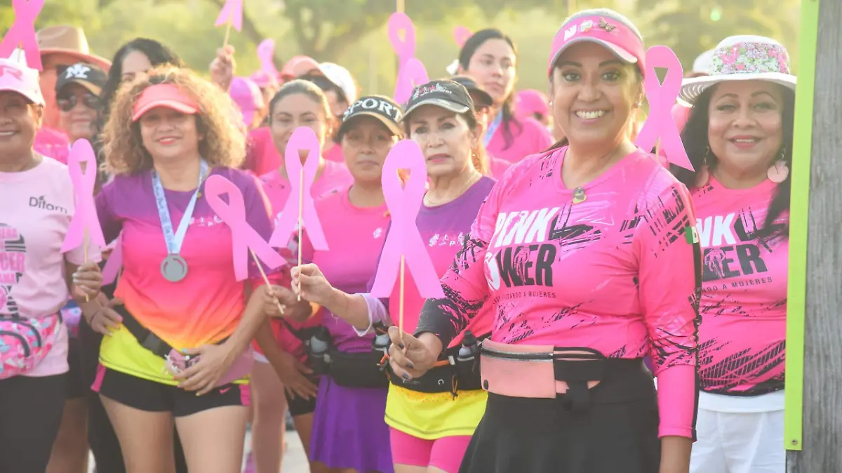 En el Mes Rosa, las corredoras de Pink Power salieron a las calles con un solo mensaje