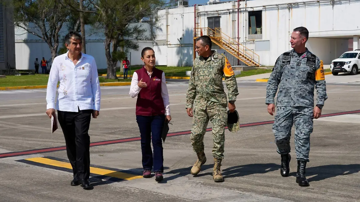 Claudia Sheinbaum en Tampico