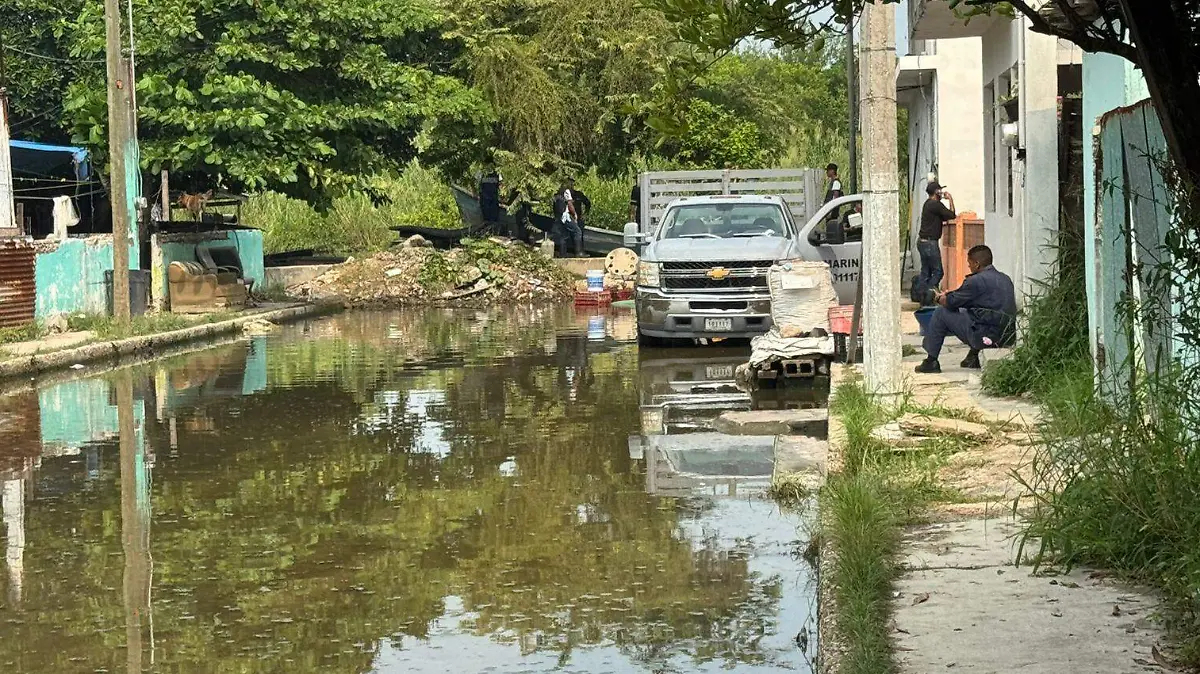 Río Pánuco bajó a 7.68 metros en Tampico, pero mantienen alerta preventiva