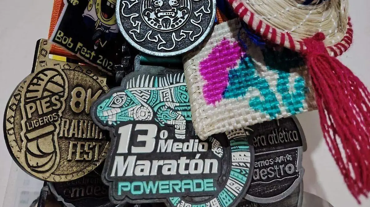 Francisco Manuel Tapia Sánchez, va por su tercer medalla de la carrera de El Sol de Tampico 