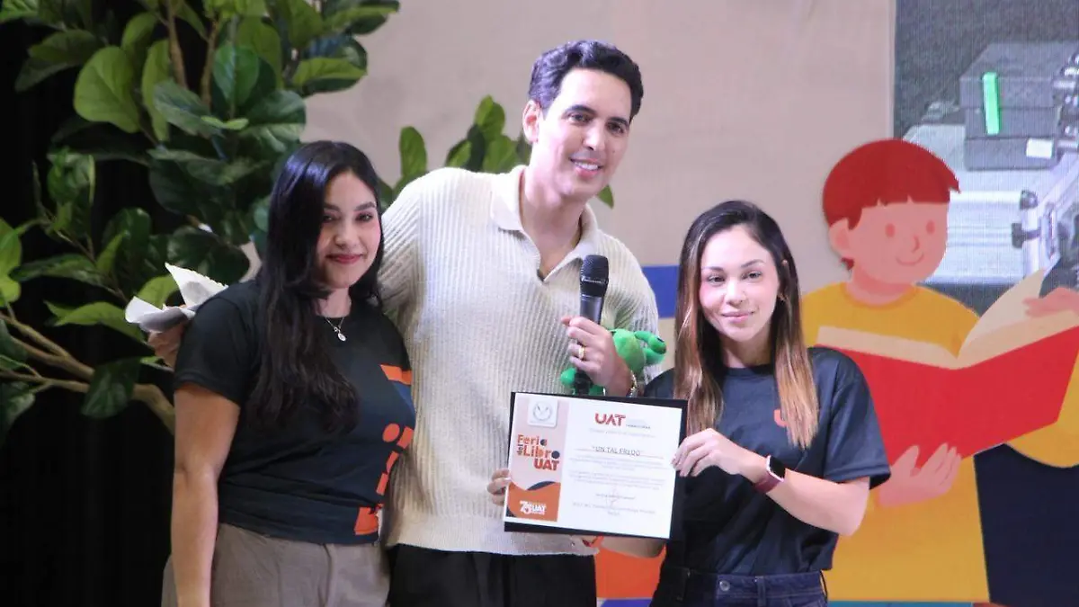 Un tal Fredo se suma a la Feria del Libro UAT en Tampico