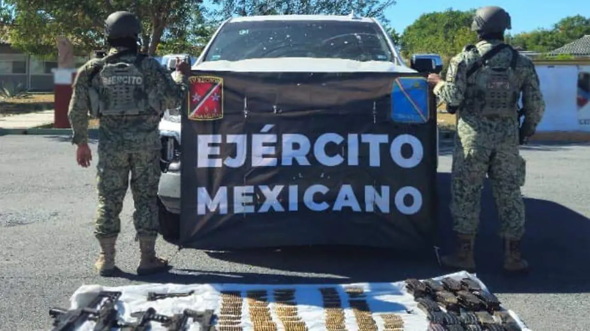 El Ejército Mexicano participó en las acciones de aseguramiento, en Abasolo se decomisaron cuatro vehículos presuntamente usados para actividades delictivas