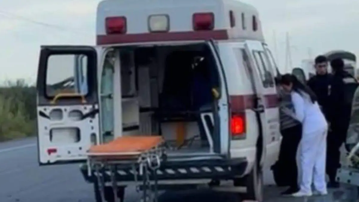 Carambola vehicular deja siete personas lesionados en Hidalgo, Tamaulipas