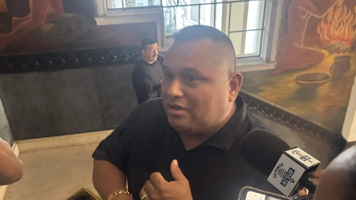 Óscar Infante Sierra, delegado regional de la Guardia Estatal