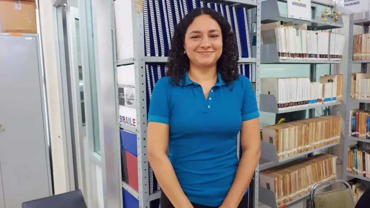 Nadia Meza González, bibliotecaria, afirmó que la afluencia a la consulta bibliográfica disminuyó en 2020 con la pandemia de Covid-19